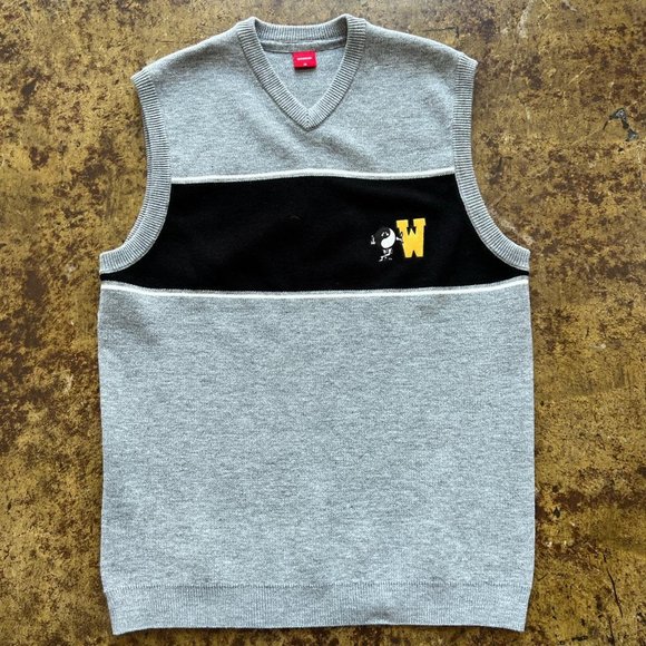 WORSHIP KNIT VEST - Picture 1 of 9